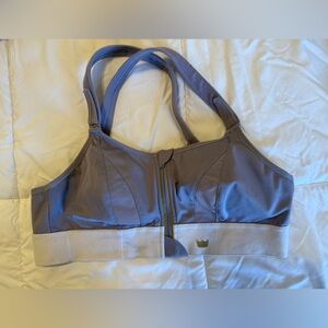 SHEFIT LUXE LAVENDAR and White Sports Bra